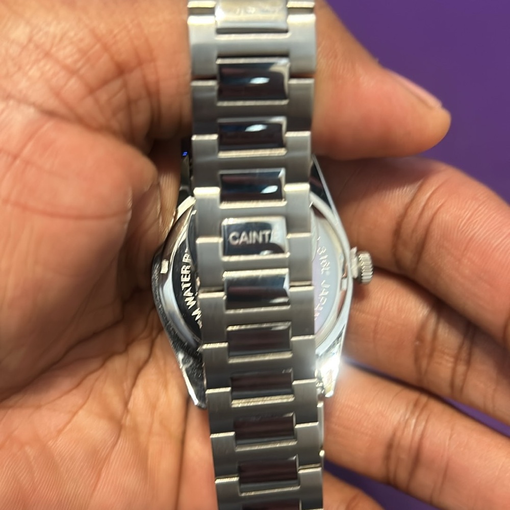 New Men’s Cainte Laurent Black Quartz watch. - Picture 2 of 9